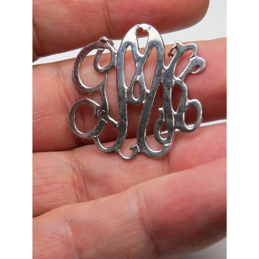 14k Initial G-M-K Nameplate